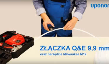 Instrukcja wykonania połączenia Uponor Q&E 9,9 mm