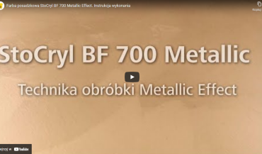 Niskoemisyjna farba posadzkowa StoCryl BF 700 Metallic Effect